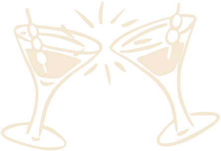 Martini Glasses Cheersing